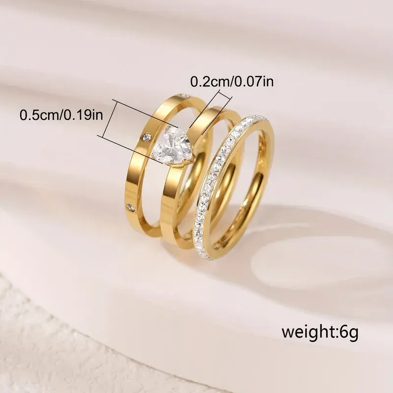Golden Stack Ring - FY0146